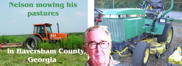 Nelson has 2 tractors.