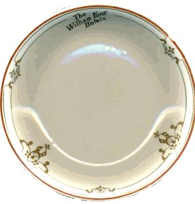 An empty dish. 'Dish' has 2 main meanings. Firstly, the physical, empty dish and Secondly, specially prepared food, often cooked according to a traditional recipe. This one is an empty dish in the singular